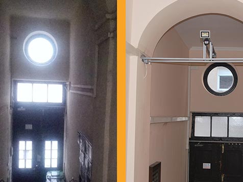 Kapualj felújítás