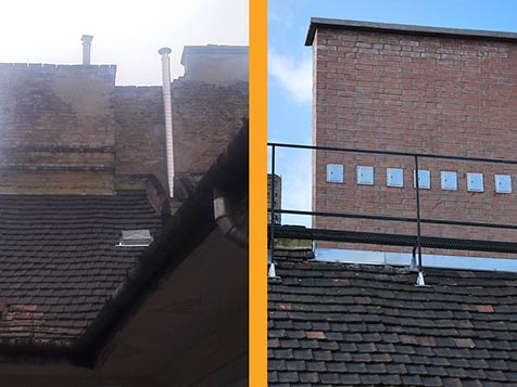 Kémény teljes felújítása